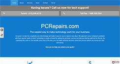 Desktop Screenshot of pcrepairs.com