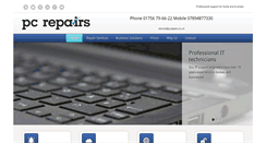 Desktop Screenshot of pcrepairs.co.uk